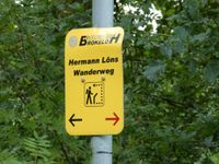 Auf dem Hermann L&ouml;ns Wanderweg