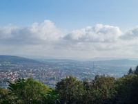 Am Mittwoch Aussicht vom Kl&uuml;t auf Hameln Richtung Ith