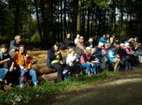 Letzter Tag Mittagspause bei Goldbeck im Wald